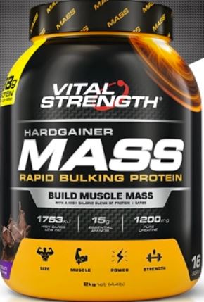 مسحوق بروتين القوة الحيوية Hardgainer Mass Rapid Bulking